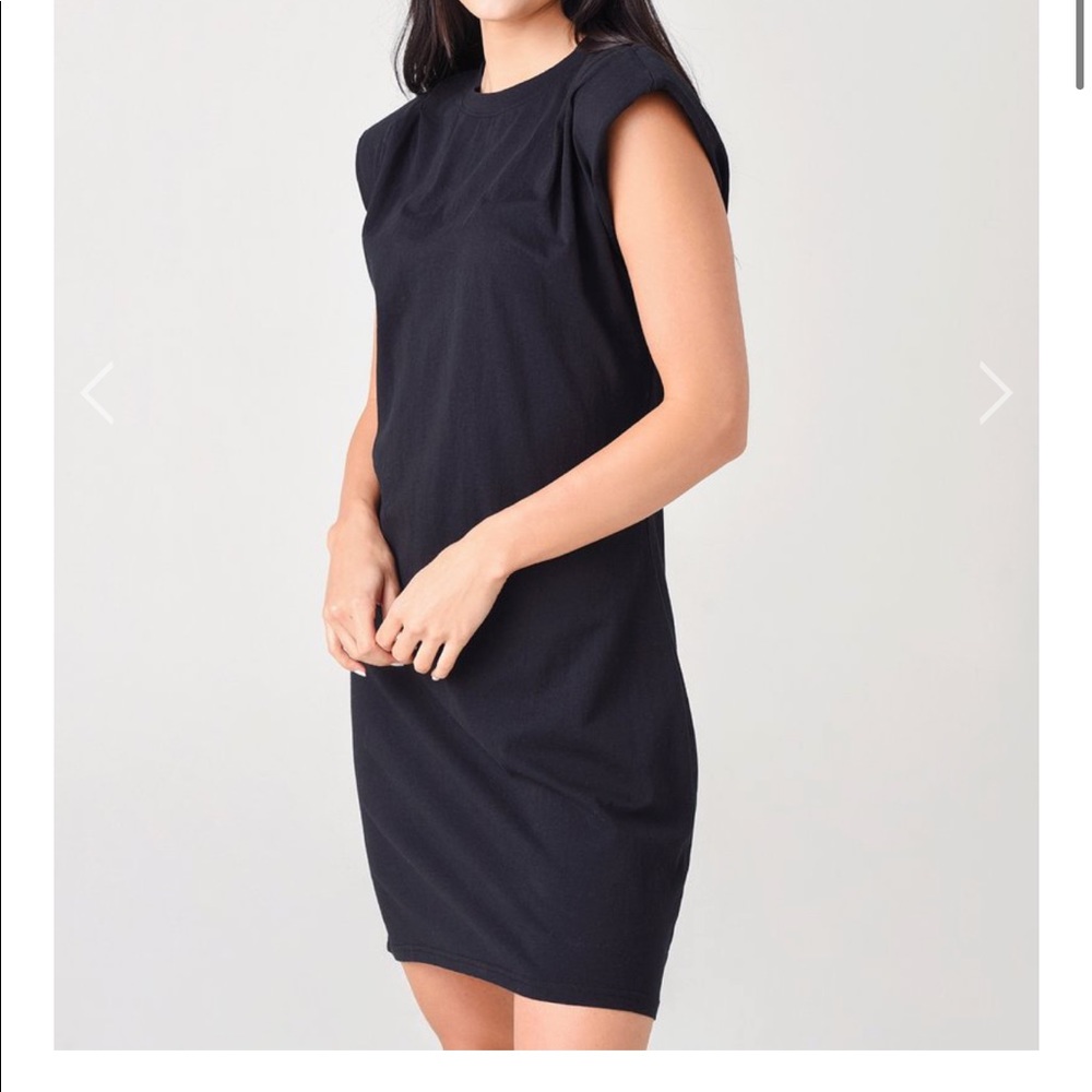 FRAME WOMEN'S PADDED SHOULDER DRESS